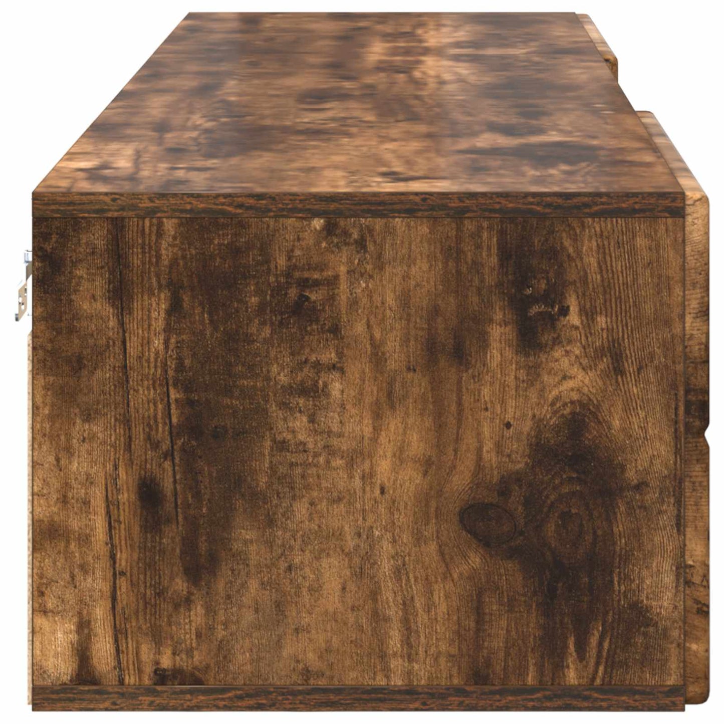 vidaXL Wooden Cabinet Smoked Oak 150 x 39 x 30 cm Engineered Wood