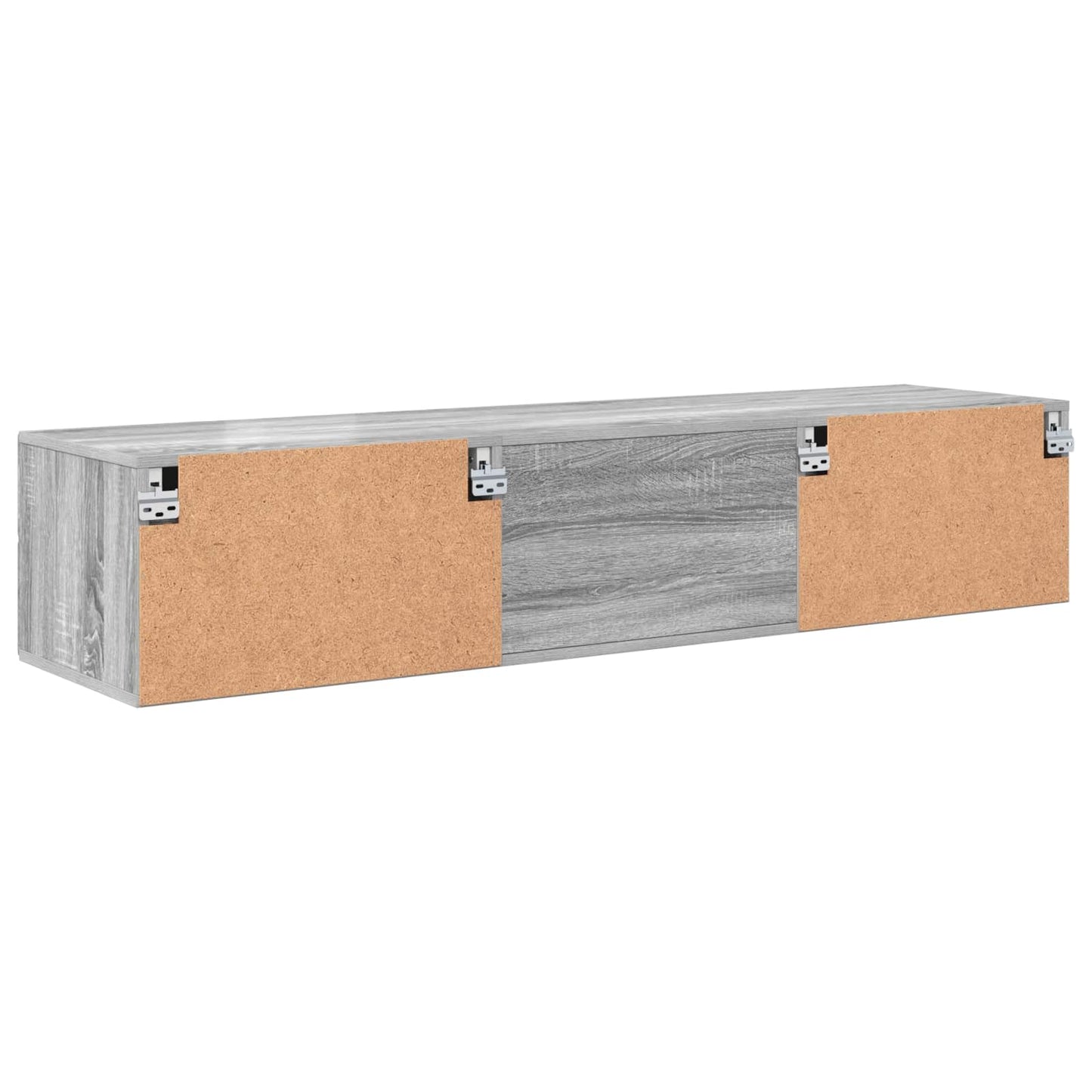 vidaXL Wooden Cabinet Grey Sonoma 150 x 39 x 30 cm Engineered Wood