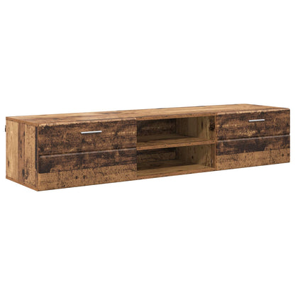 vidaXL Wooden Cabinet Old Wood 150 x 39 x 30 cm Engineered Wood