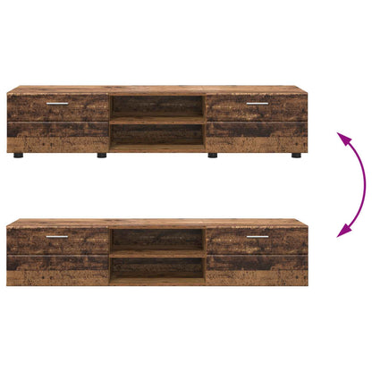 vidaXL Wooden Cabinet Old Wood 150 x 39 x 30 cm Engineered Wood