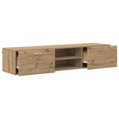 vidaXL Wooden Cabinet Artisan Oak 150 x 39 x 30 cm Engineered Wood