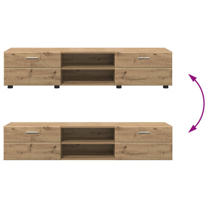 vidaXL Wooden Cabinet 150 x 39 x 30 cm Artisan Oak Engineered Wood