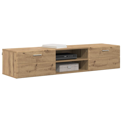 vidaXL Wooden Cabinet Artisan Oak 150 x 39 x 30 cm Engineered Wood