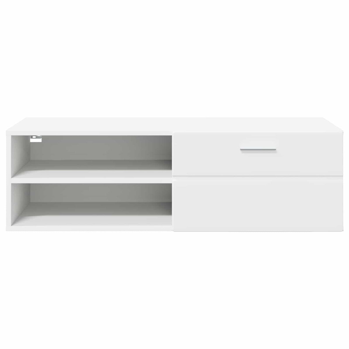 vidaXL Wooden Cabinet 100.5 x 39 x 30 cm White Engineered Wood