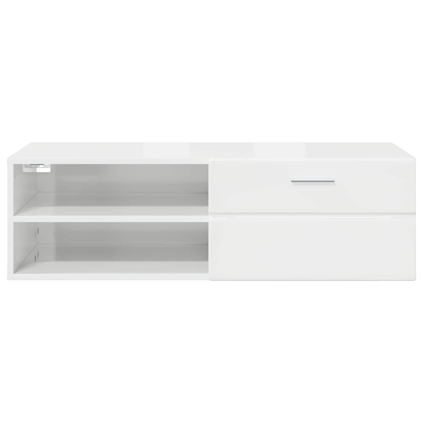 vidaXL Wooden Cabinet 100.5 x 39 x 30 cm Concrete Grey Engineered Wood
