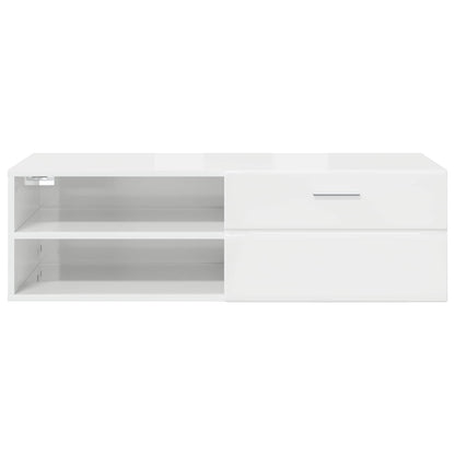 vidaXL Wooden Cabinet 100.5 x 39 x 30 cm Concrete Grey Engineered Wood