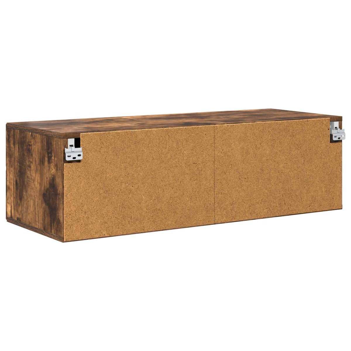 vidaXL Wooden Cabinet 100.5 x 39 x 30 cm Smoked Oak Engineered Wood