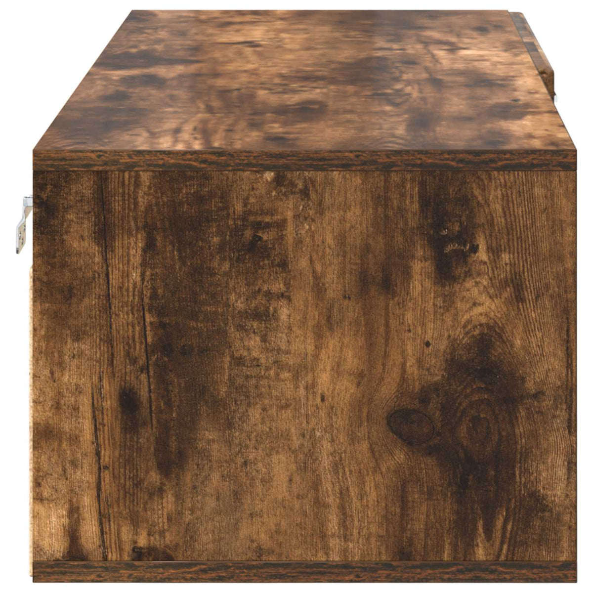 vidaXL Wooden Cabinet 100.5 x 39 x 30 cm Smoked Oak Engineered Wood