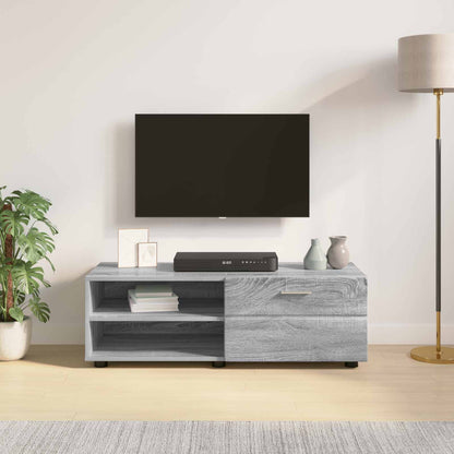 vidaXL Wooden Cabinet 100.5 x 39 x 30 cm Grey Sonoma Engineered Wood