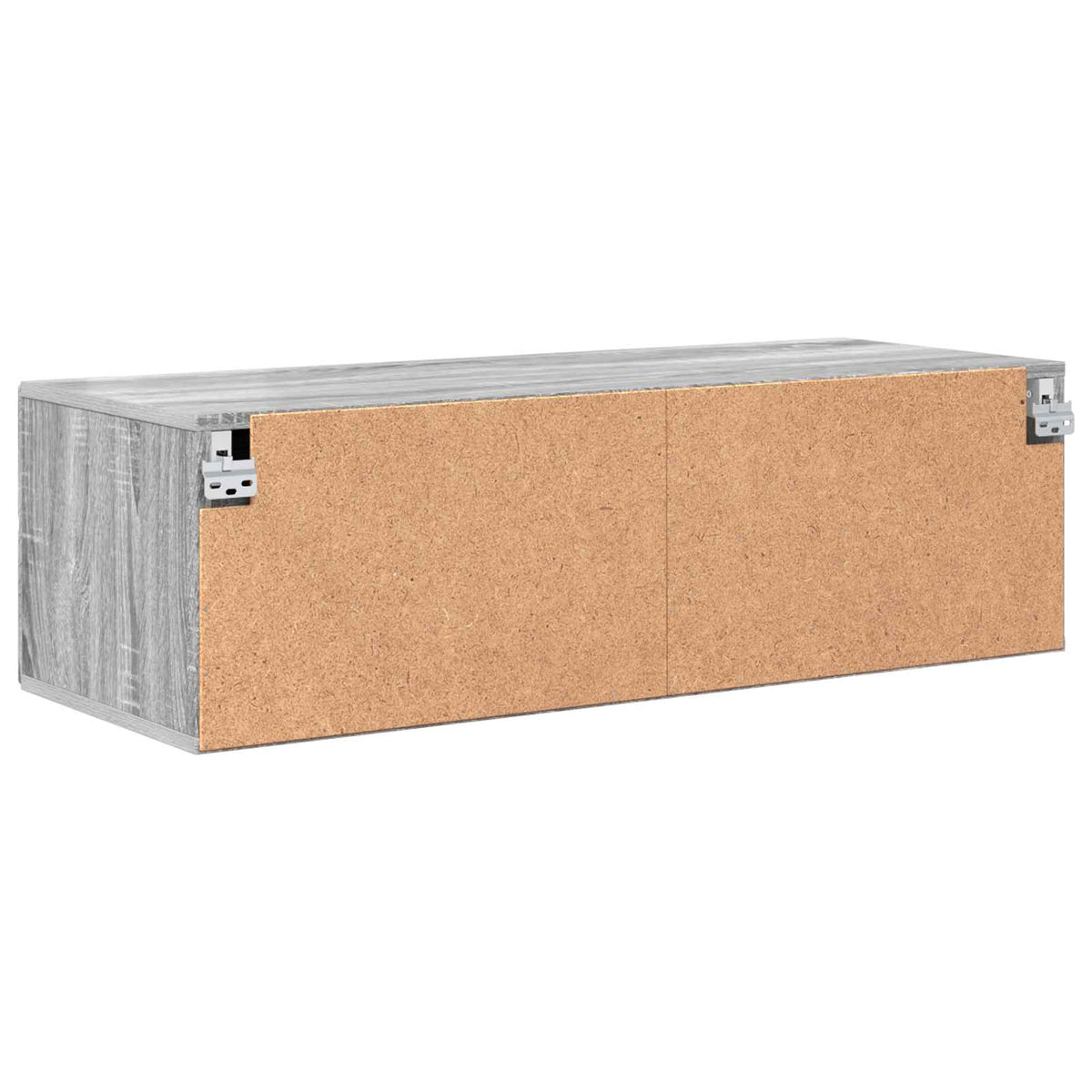 vidaXL Wooden Cabinet 100.5 x 39 x 30 cm Grey Sonoma Engineered Wood