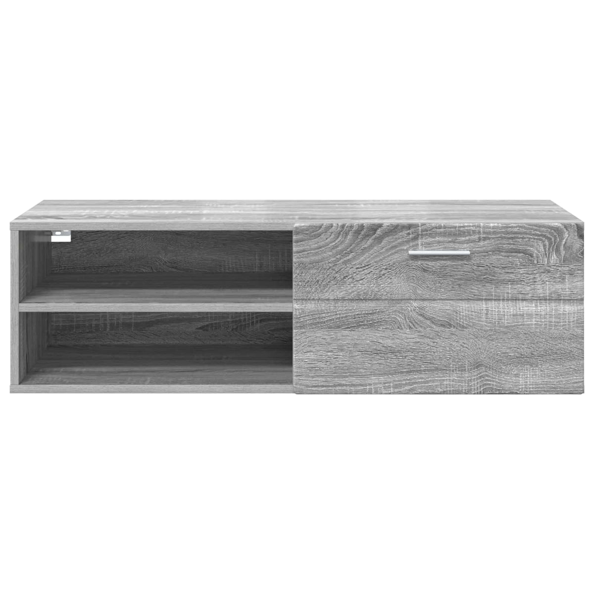 vidaXL Wooden Cabinet 100.5 x 39 x 30 cm Grey Sonoma Engineered Wood