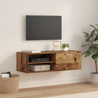 vidaXL Wooden Cabinet Old Wood 100.5 x 39 x 30 cm Engineered Wood