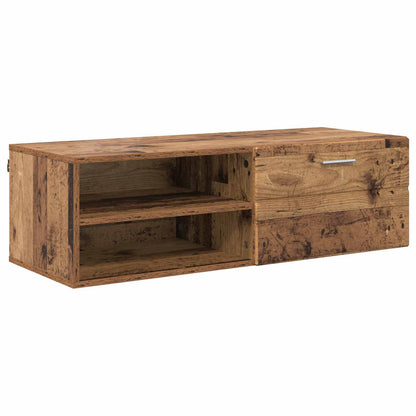 vidaXL Wooden Cabinet Old Wood 100.5 x 39 x 30 cm Engineered Wood