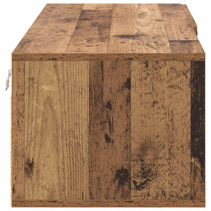 vidaXL Wooden Cabinet Old Wood 100.5 x 39 x 30 cm Engineered Wood