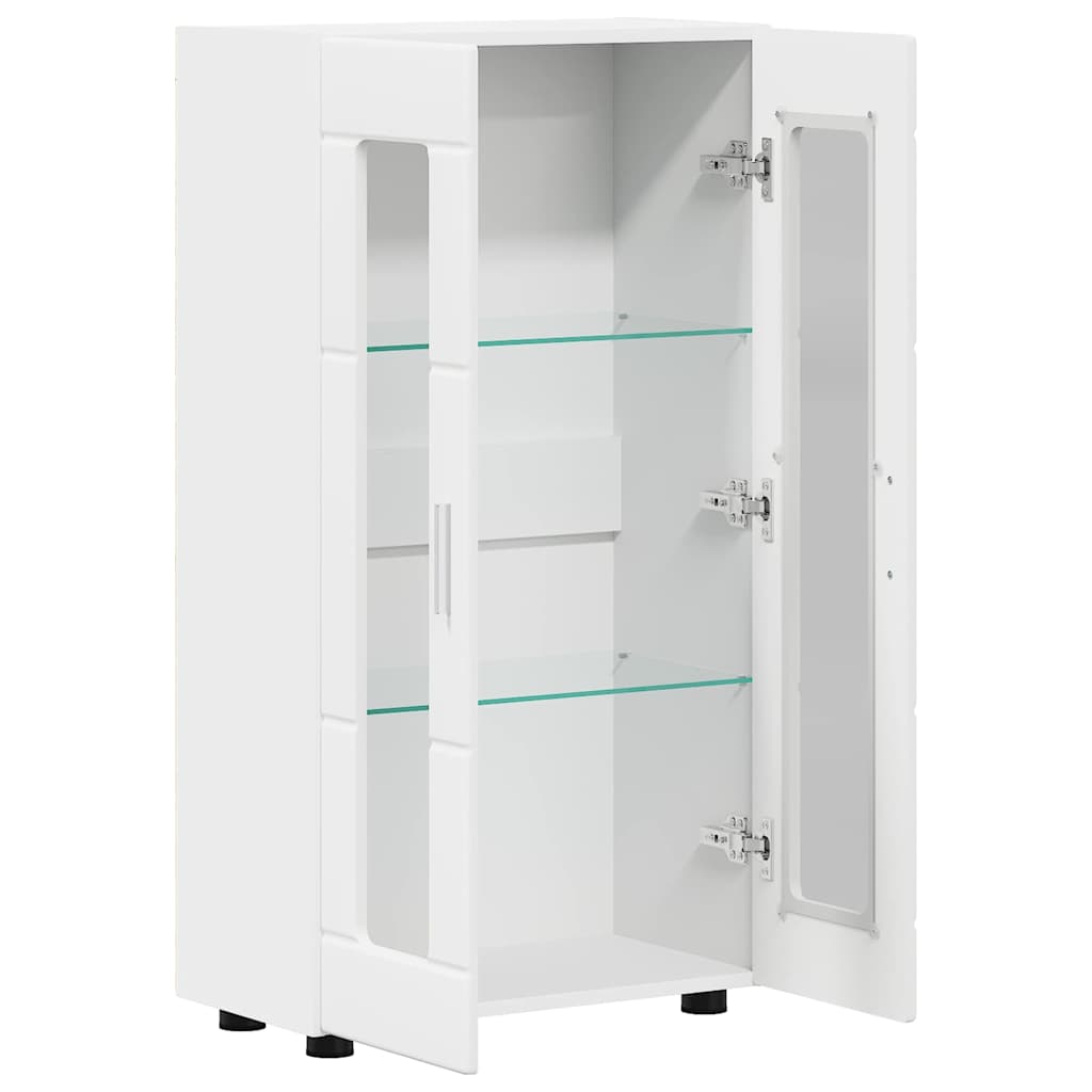 vidaXL Sideboard FLORIN 55.5 x 29 x 100 cm White Engineered Wood