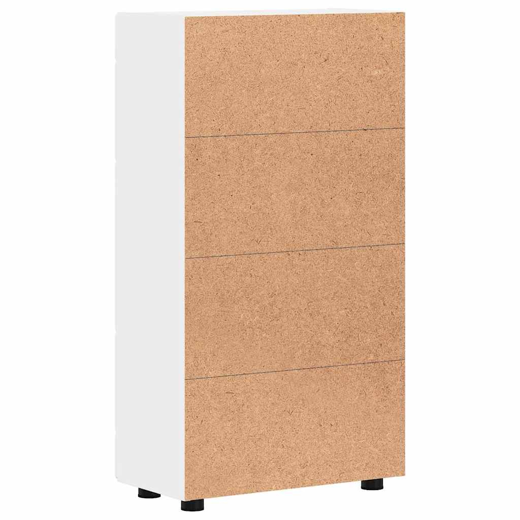 vidaXL Sideboard FLORIN 55.5 x 29 x 100 cm White Engineered Wood