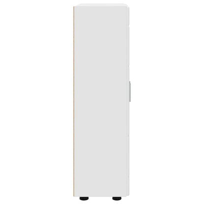 vidaXL Sideboard FLORIN 55.5 x 29 x 100 cm White Engineered Wood