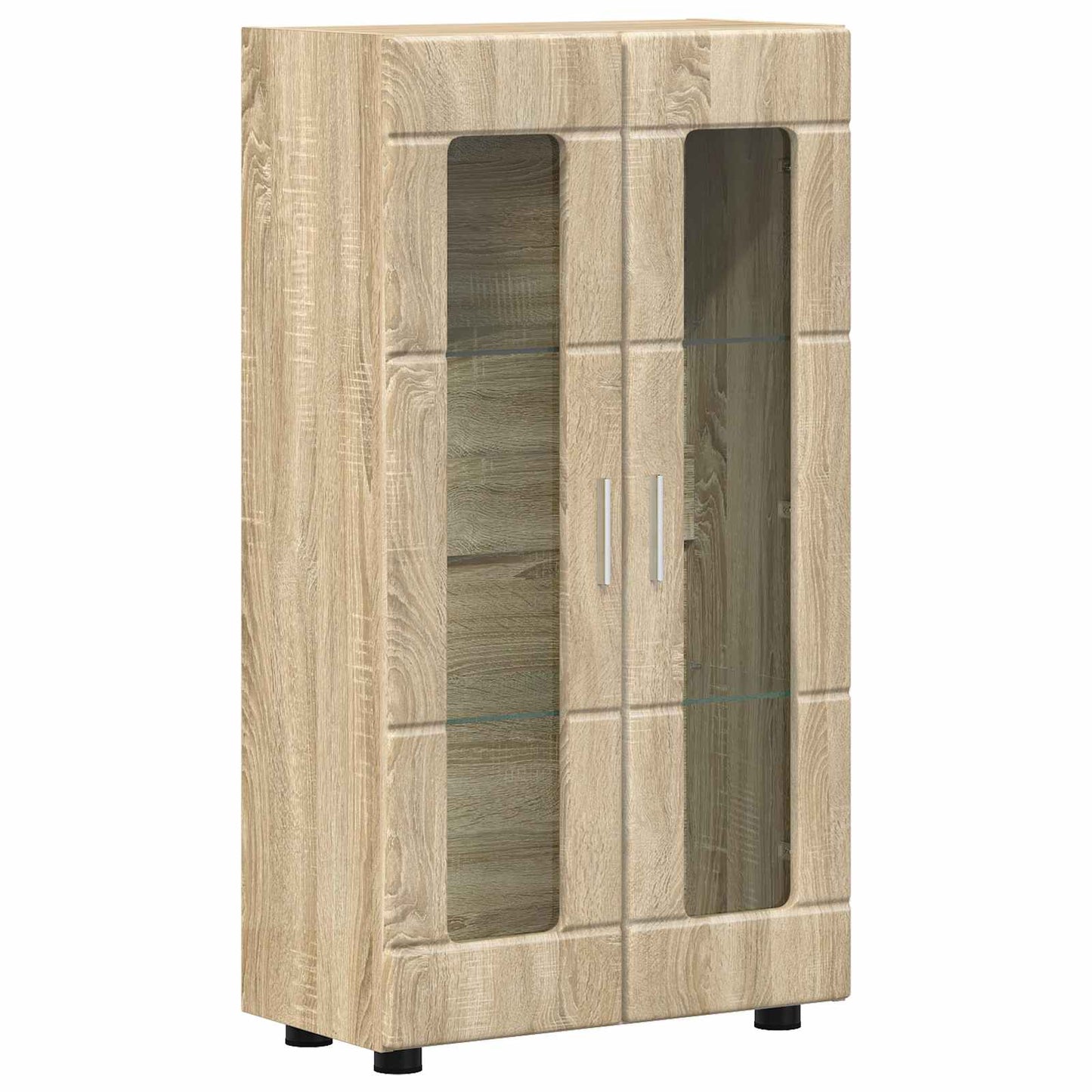 vidaXL Sideboard FLORIN Sonoma Oak 55.5 x 29 x 100 cm Engineered Wood