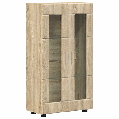 vidaXL Sideboard FLORIN Sonoma Oak 55.5 x 29 x 100 cm Engineered Wood