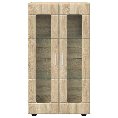 vidaXL Sideboard FLORIN Sonoma Oak 55.5 x 29 x 100 cm Engineered Wood
