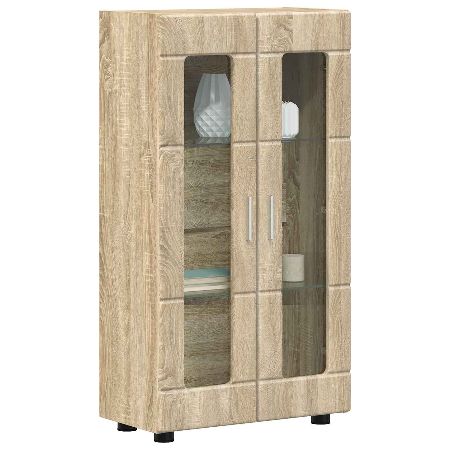 vidaXL Sideboard FLORIN Sonoma Oak 55.5 x 29 x 100 cm Engineered Wood