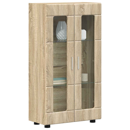 vidaXL Sideboard FLORIN Sonoma Oak 55.5 x 29 x 100 cm Engineered Wood