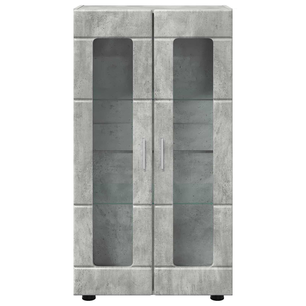 vidaXL Sideboard FLORIN 55.5 x 29 x 100 cm Concrete Grey