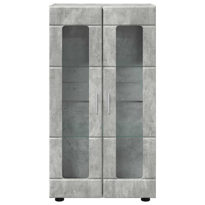 vidaXL Sideboard FLORIN 55.5 x 29 x 100 cm Concrete Grey