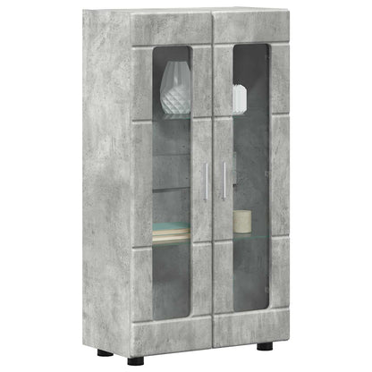 vidaXL Sideboard FLORIN 55.5 x 29 x 100 cm Concrete Grey