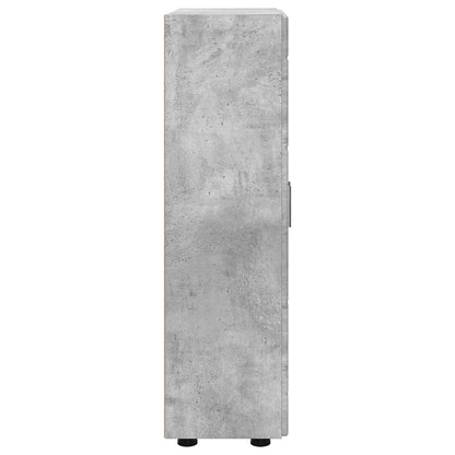 vidaXL Sideboard FLORIN 55.5 x 29 x 100 cm Concrete Grey