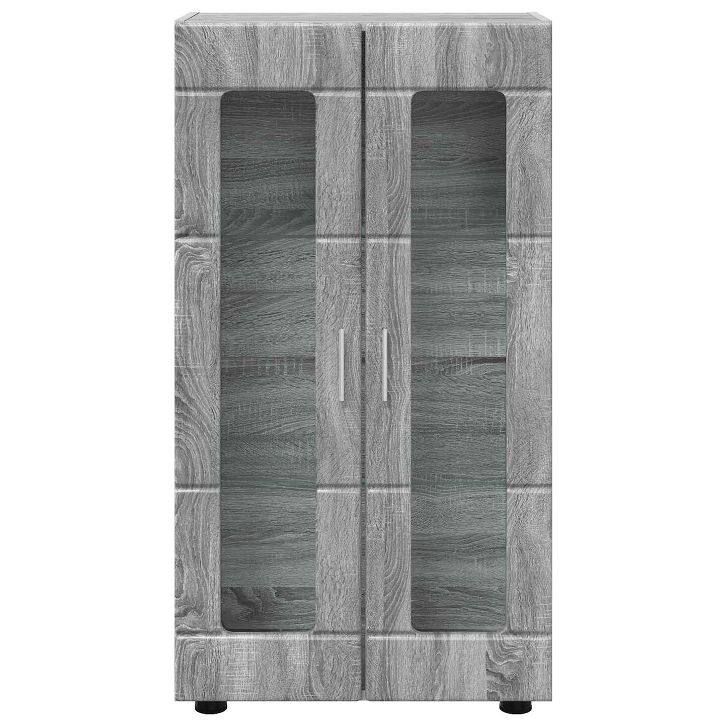 vidaXL Sideboard FLORIN Grey Sonoma 55.5 x 29 x 100 cm Engineered Wood
