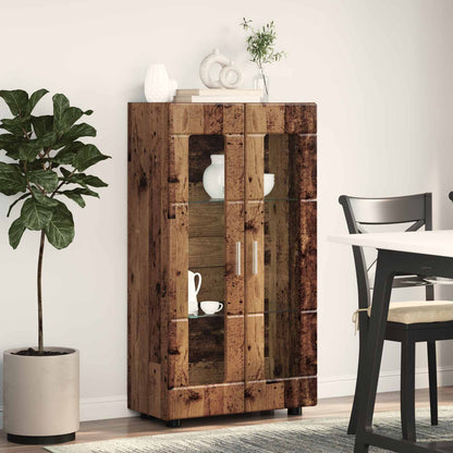 vidaXL Sideboard FLORIN Old Wood 55.5 x 29 x 100 cm Engineered Wood