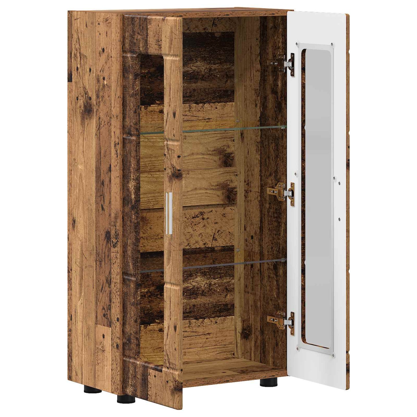 vidaXL Sideboard FLORIN Old Wood 55.5 x 29 x 100 cm Engineered Wood