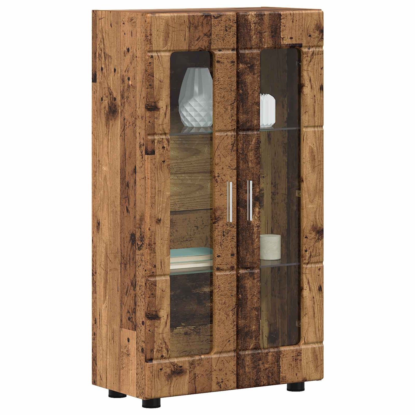 vidaXL Sideboard FLORIN Old Wood 55.5 x 29 x 100 cm Engineered Wood