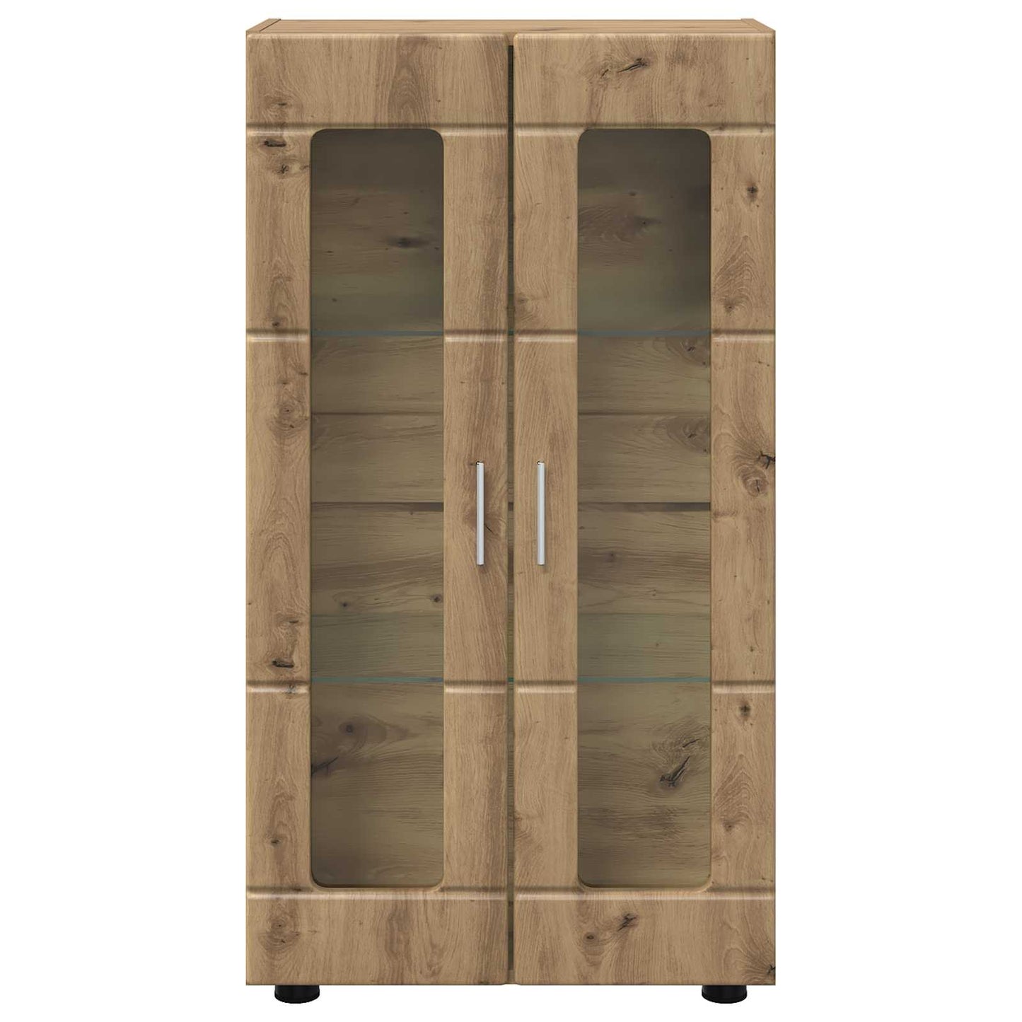 vidaXL Sideboard FLORIN 55.5 x 29 x 100 cm Artisan Oak Engineered Wood
