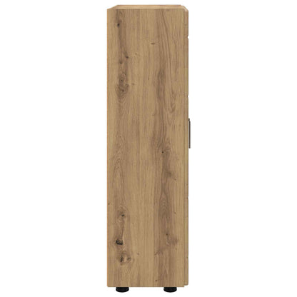 vidaXL Sideboard FLORIN 55.5 x 29 x 100 cm Artisan Oak Engineered Wood