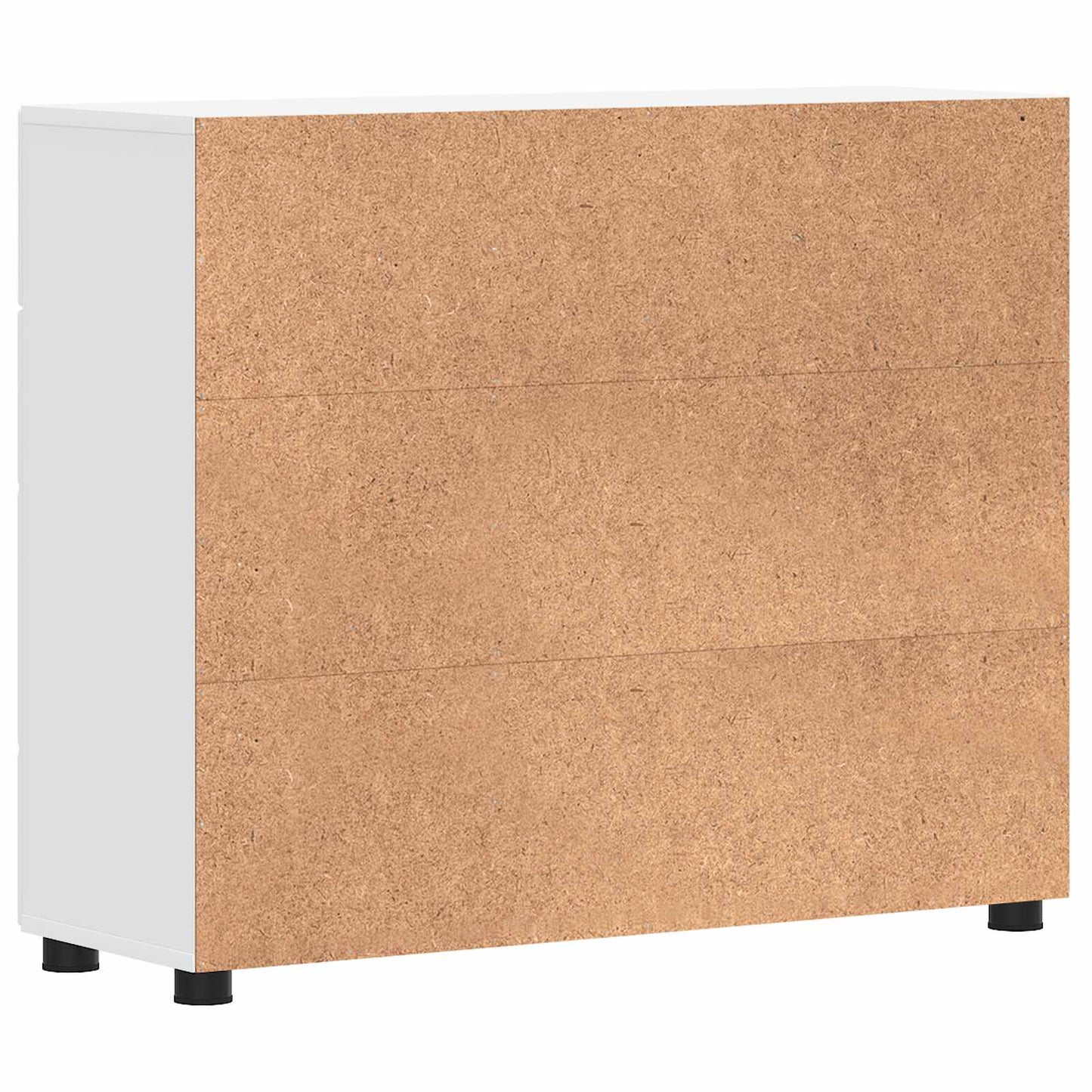 vidaXL Wooden Cabinet White 88.5 x 30.5 x 73 cm Engineered Wood