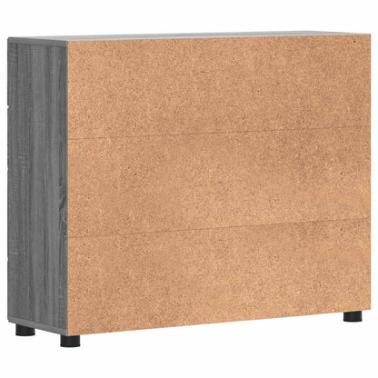 vidaXL Wooden Cabinet Grey Sonoma Engineered Wood