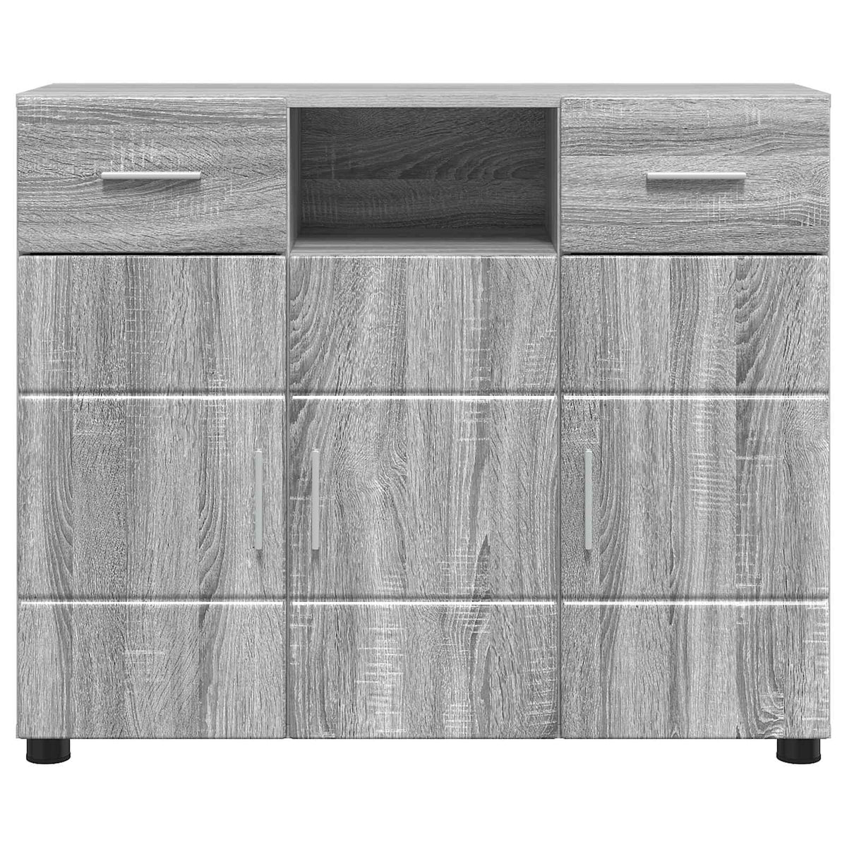 vidaXL Wooden Cabinet Grey Sonoma Engineered Wood
