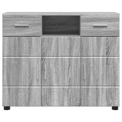 vidaXL Wooden Cabinet Grey Sonoma Engineered Wood