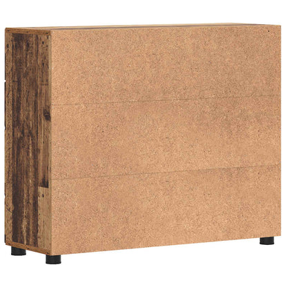 vidaXL Wooden Cabinet Old Wood 88.5 x 30.5 x 73 cm Engineered Wood