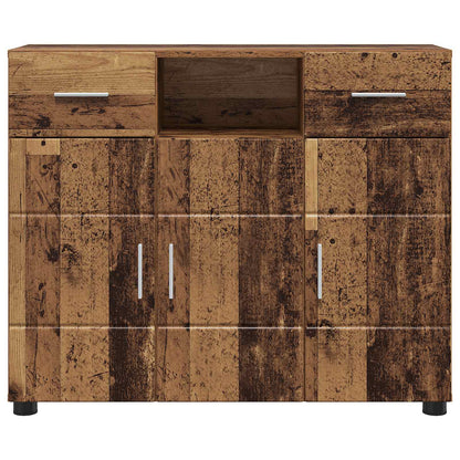 vidaXL Wooden Cabinet Old Wood 88.5 x 30.5 x 73 cm Engineered Wood