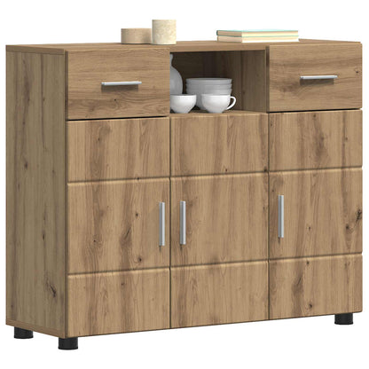 vidaXL Wooden Cabinet Artisan Oak Engineered Wood
