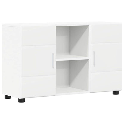vidaXL Sideboard FLORIN 88.5 x 30.5 x 55.5 cm White Engineered Wood