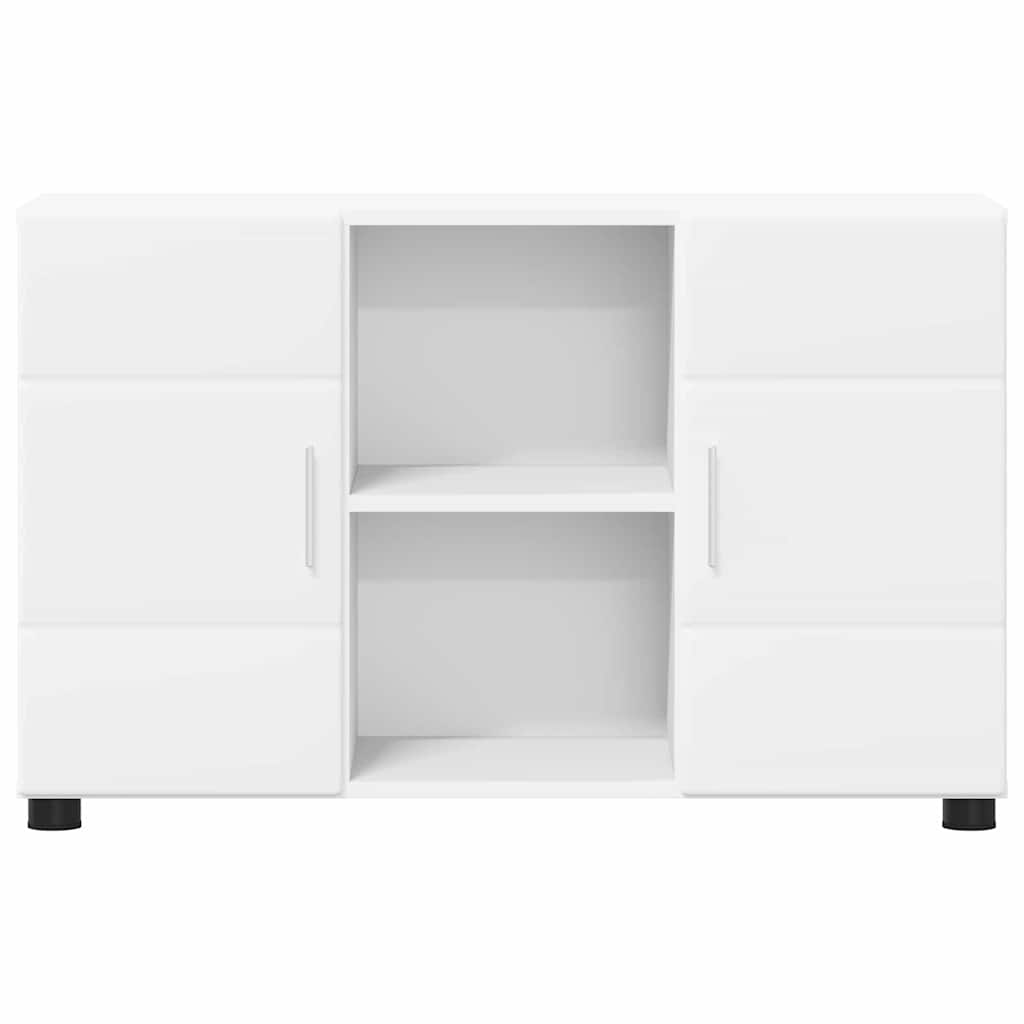 vidaXL Sideboard FLORIN 88.5 x 30.5 x 55.5 cm White Engineered Wood