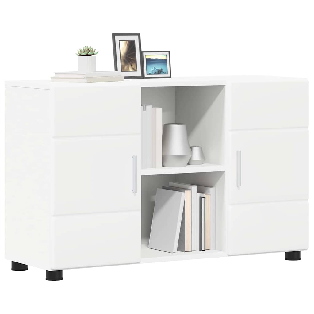 vidaXL Sideboard FLORIN 88.5 x 30.5 x 55.5 cm White Engineered Wood