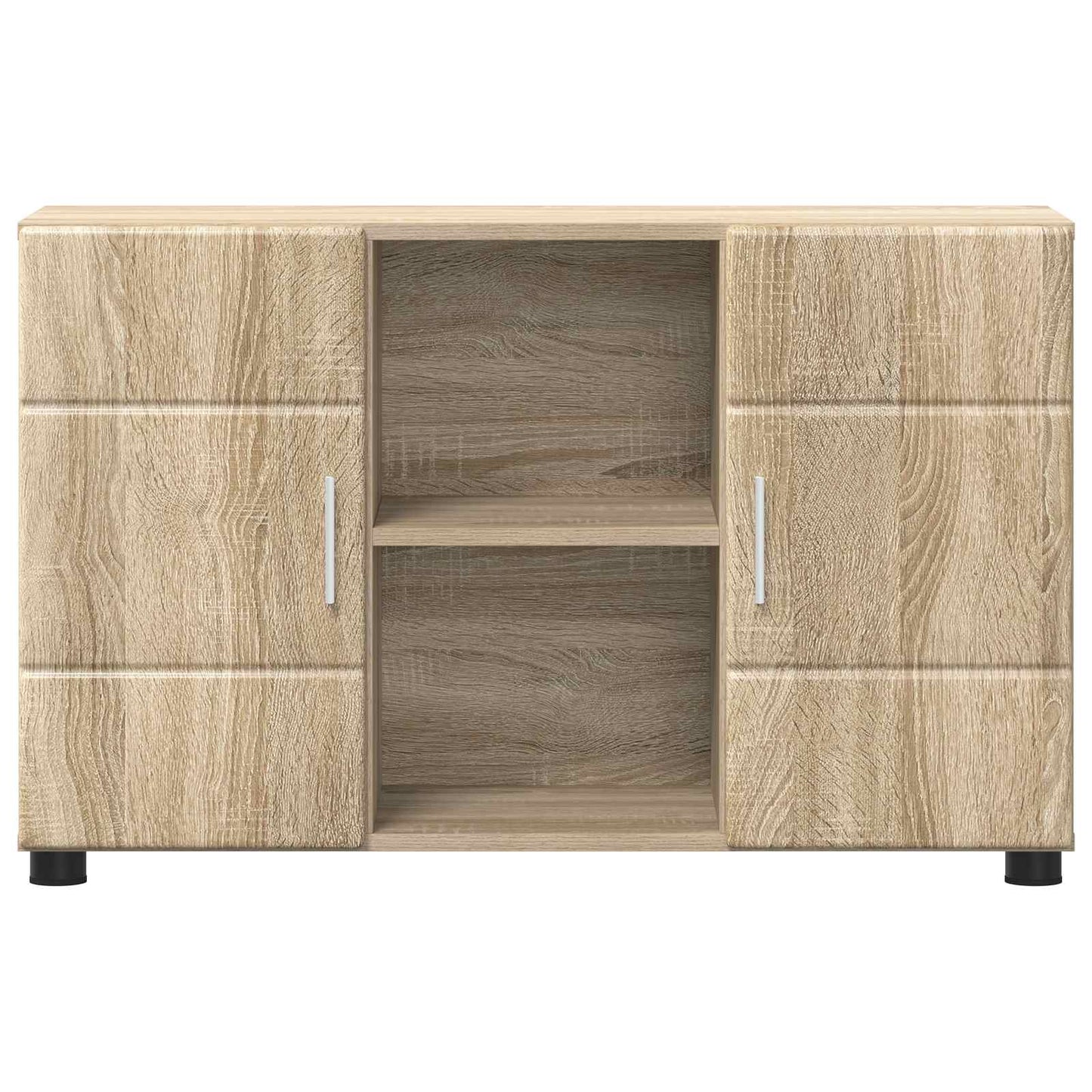 vidaXL Sideboard FLORIN 88.5 x 30.5 x 55.5 cm Sonoma Oak
