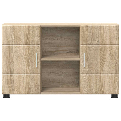 vidaXL Sideboard FLORIN 88.5 x 30.5 x 55.5 cm Sonoma Oak