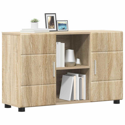 vidaXL Sideboard FLORIN 88.5 x 30.5 x 55.5 cm Sonoma Oak