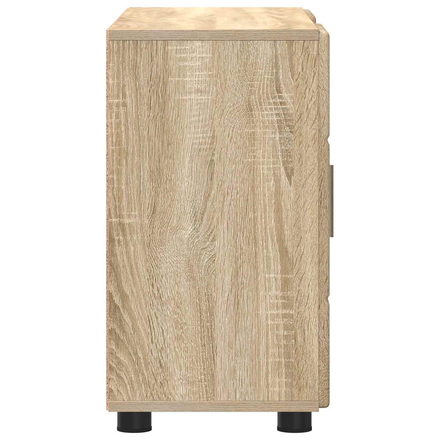 vidaXL Sideboard FLORIN 88.5 x 30.5 x 55.5 cm Sonoma Oak